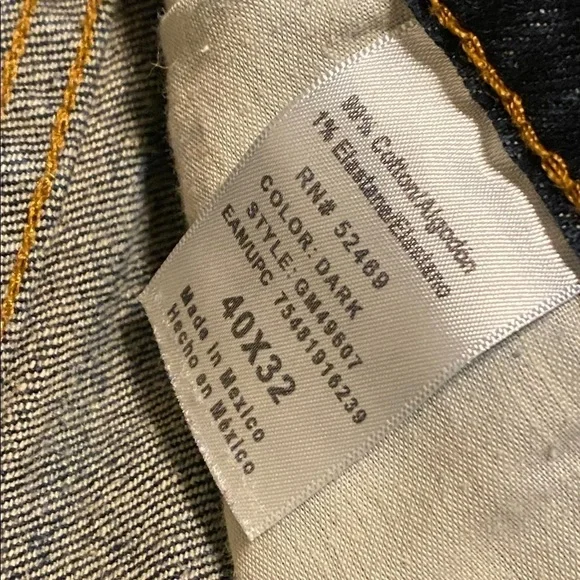 Slim straight Mens jeans - Picture 3 of 6